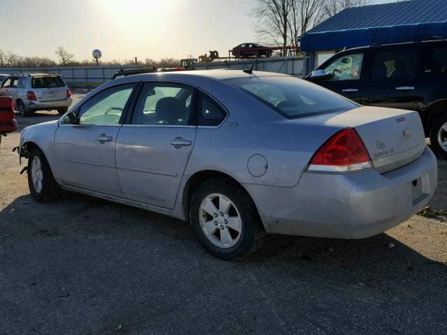 2G1WT58K069196968 - 2006 CHEVROLET IMPALA LT SILVER photo 3