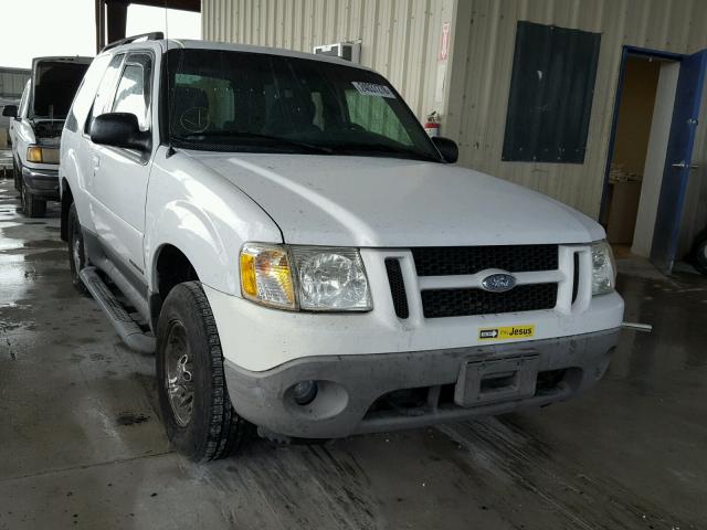 1FMYU60E81UA69594 - 2001 FORD EXPLORER S WHITE photo 1