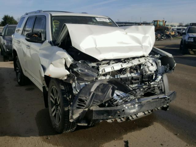 JTEBU5JR7G5359653 - 2016 TOYOTA 4RUNNER SR WHITE photo 1