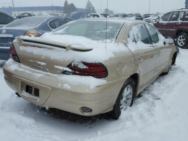 1G2NE52F03C295601 - 2003 PONTIAC GRAND AM S ოქროსფერი ფოტო 4