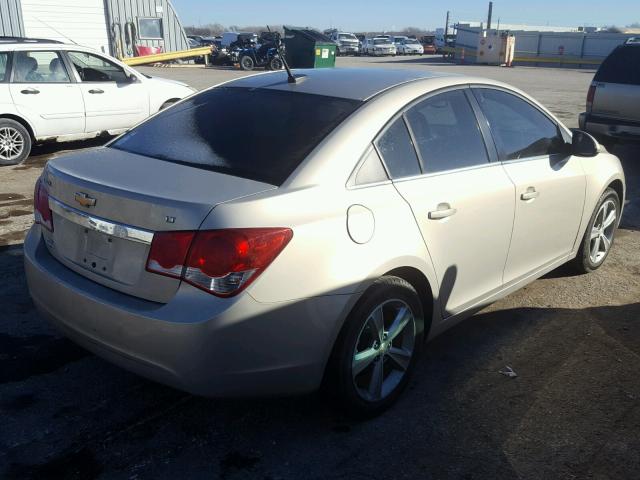 1G1PG5SC0C7109528 - 2012 CHEVROLET CRUZE LT SILVER photo 4