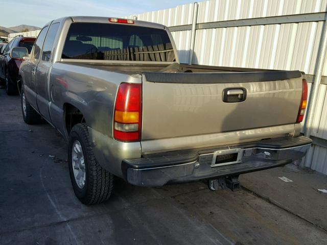 1GTEK19T61E276691 - 2001 GMC NEW SIERRA BEIGE photo 3