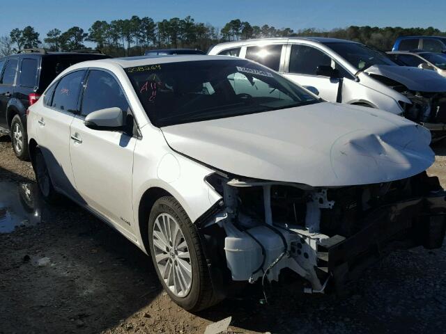 4T1BD1EB0EU029197 - 2014 TOYOTA AVALON HYB WHITE photo 1