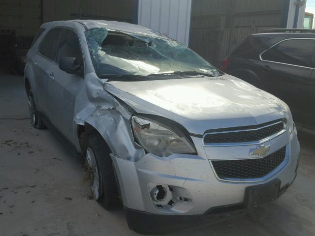 1GNALBEK7DZ126317 - 2013 CHEVROLET EQUINOX LS SILVER photo 1