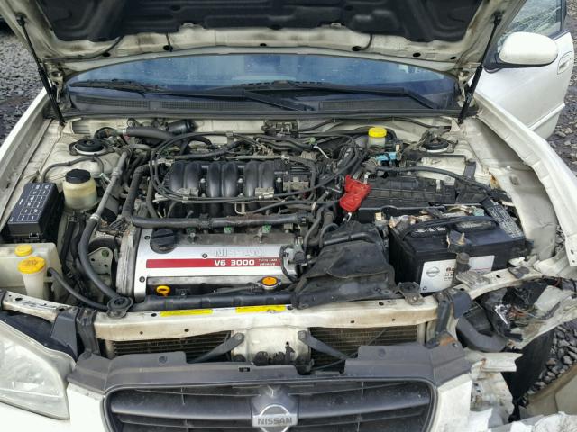 JN1CA31D0YT516837 - 2000 NISSAN MAXIMA GLE WHITE photo 7