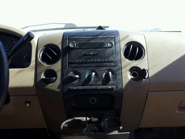 1FTRF12285NB51060 - 2005 FORD F150 Rojo foto 9