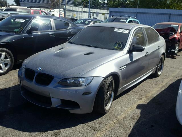 WBSPM9C57BE203450 - 2011 BMW M3 GRAY photo 2