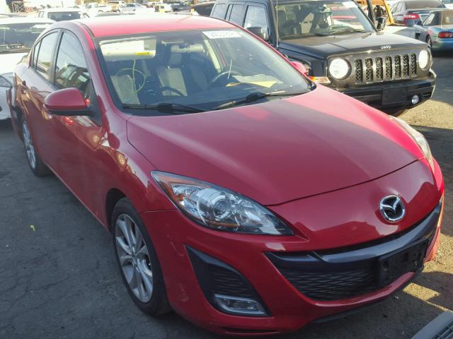 JM1BL1S64A1251560 - 2010 MAZDA 3 S RED photo 1