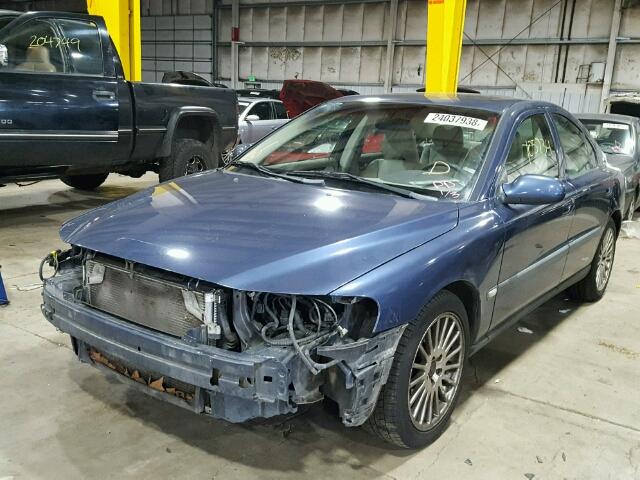 YV1RS53D612012733 - 2001 VOLVO S60 T5 BLUE photo 2