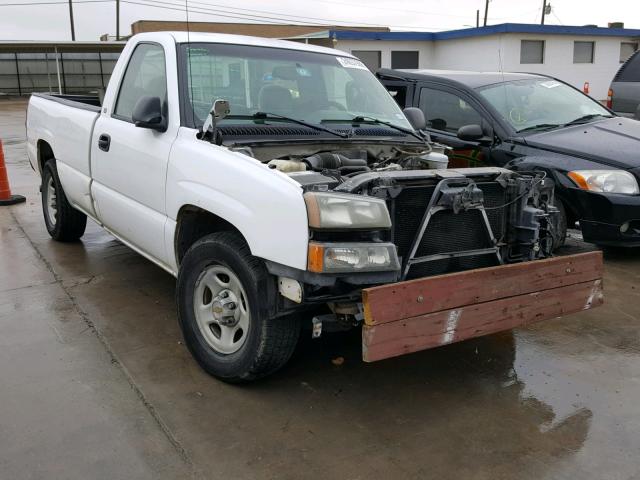 1GCEC14X43Z321694 - 2003 CHEVROLET SILVERADO WHITE photo 1