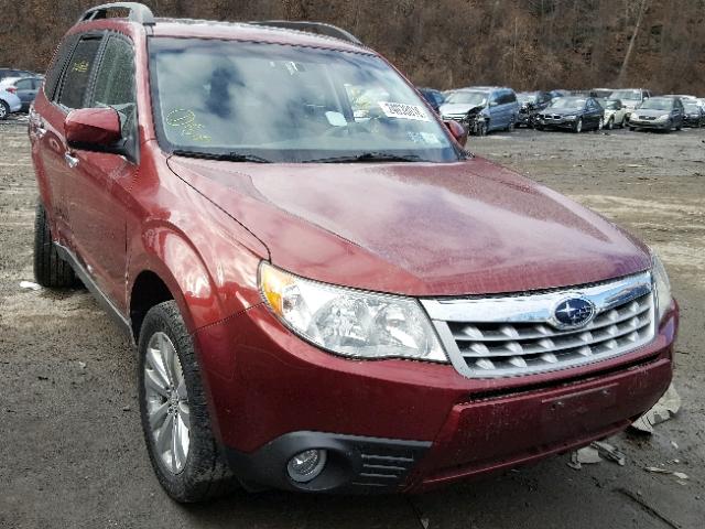 JF2SHADC4CH434182 - 2012 SUBARU FORESTER 2 RED photo 1