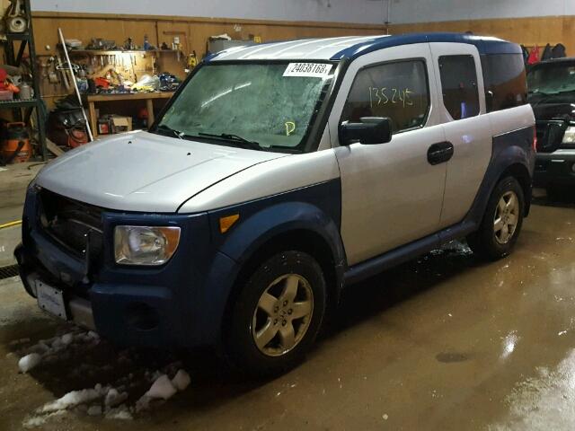 5J6YH28635L026933 - 2005 HONDA ELEMENT EX SILVER photo 2