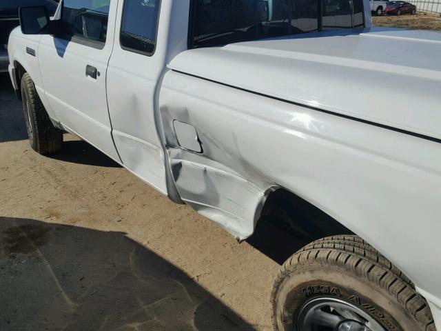 1FTYR14D99PA65607 - 2009 FORD RANGER SUP WHITE photo 9