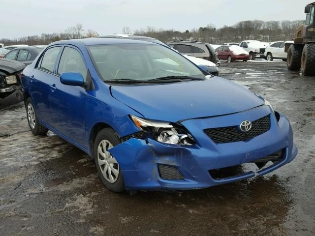 2T1BU4EE4AC318185 - 2010 TOYOTA COROLLA BA BLUE photo 1