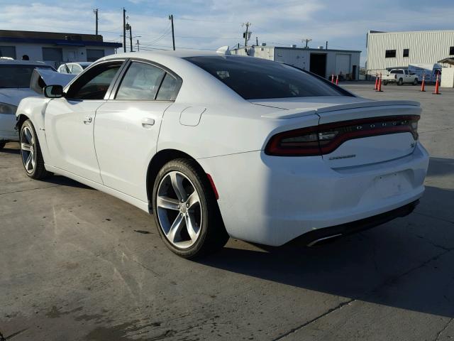 2C3CDXCT2GH203482 - 2016 DODGE CHARGER R/ WHITE photo 3