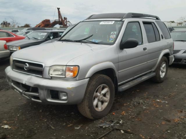 JN8DR09Y94W912987 - 2004 NISSAN PATHFINDER SILVER photo 2