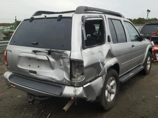 JN8DR09Y94W912987 - 2004 NISSAN PATHFINDER SILVER photo 4