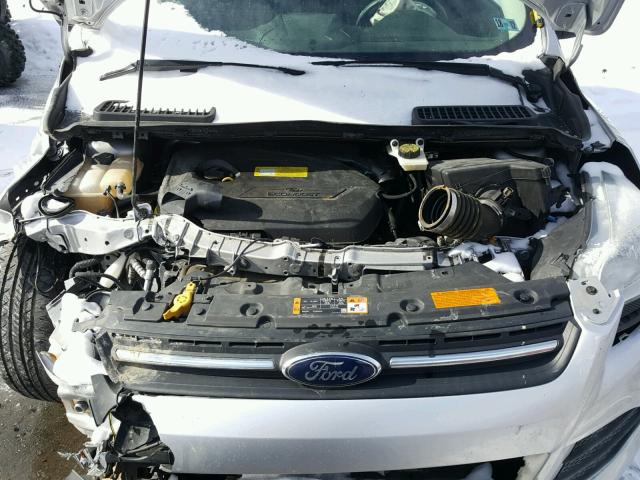 1FMCU0GX0EUB37777 - 2014 FORD ESCAPE SE SILVER photo 7