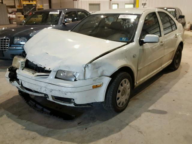 3VWRP69M83M161352 - 2003 VOLKSWAGEN JETTA GL T WHITE photo 2