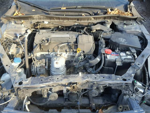 1HGCR2F30EA246145 - 2014 HONDA ACCORD LX GRAY photo 7