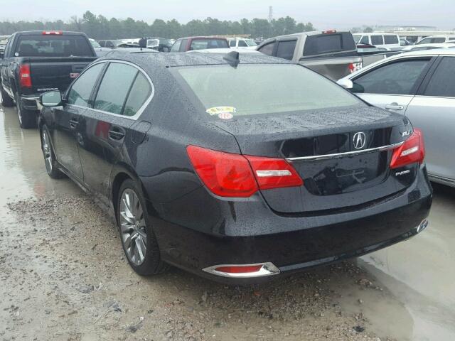 JH4KC1F99GC001750 - 2016 ACURA RLX ADVANC BLACK photo 3