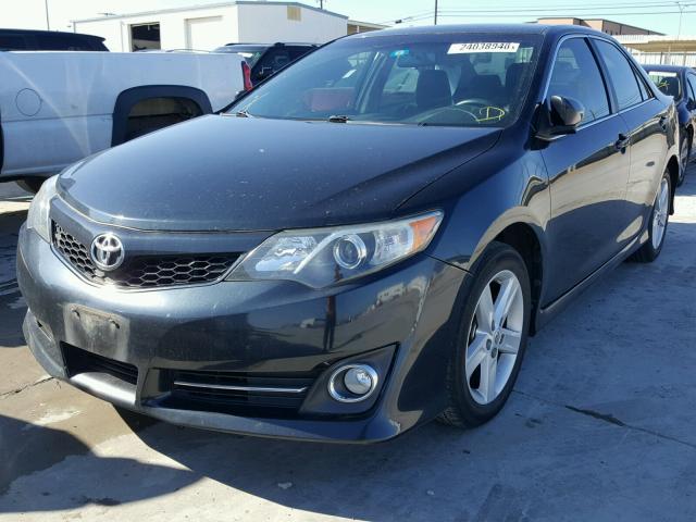 4T1BF1FK8CU065323 - 2012 TOYOTA CAMRY BASE BLUE photo 2