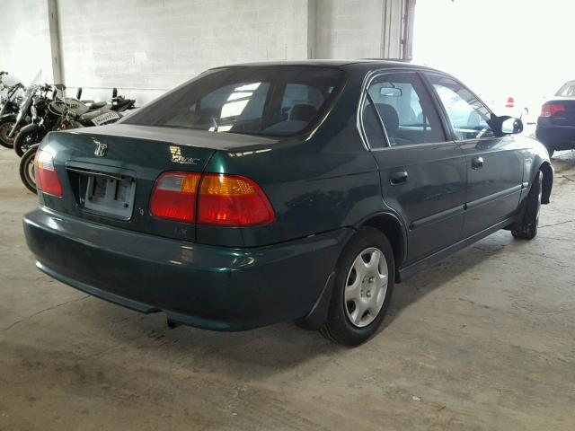 1HGEJ8642YL019396 - 2000 HONDA CIVIC EX GREEN photo 4