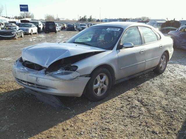 1FAFP552X1G227725 - 2001 FORD TAURUS SES SILVER photo 2