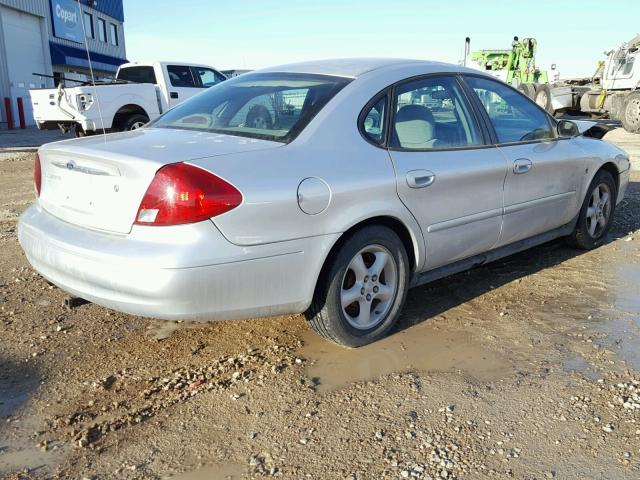 1FAFP552X1G227725 - 2001 FORD TAURUS SES SILVER photo 4