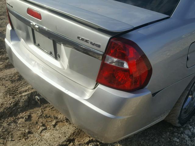 1G1ZU53876F185124 - 2006 CHEVROLET MALIBU LTZ 银色 照片 9