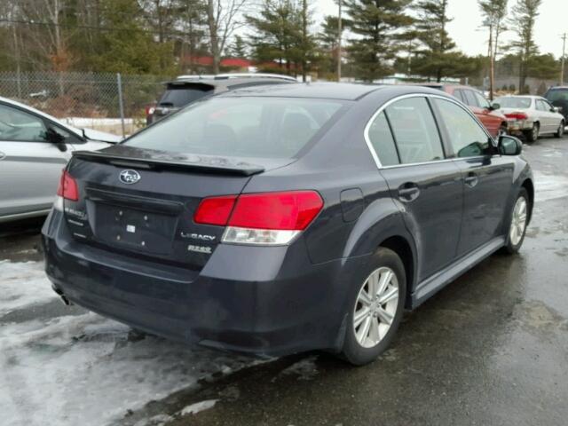 4S3BMBG61C3020294 - 2012 SUBARU LEGACY 2.5 GRAY photo 4