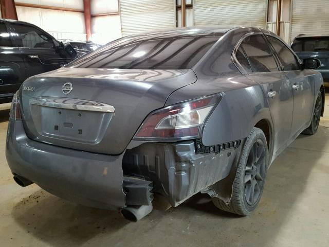 1N4AA5AP2EC472190 - 2014 NISSAN MAXIMA S CHARCOAL photo 4