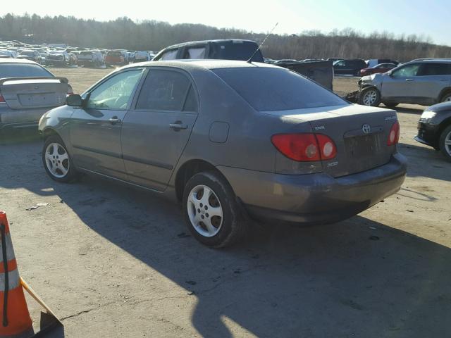 2T1BR32E96C672632 - 2006 TOYOTA COROLLA CE GRAY photo 3