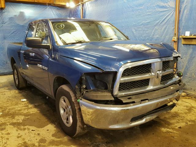 1D7RV1GPXBS538736 - 2011 DODGE RAM 1500 BLUE photo 1