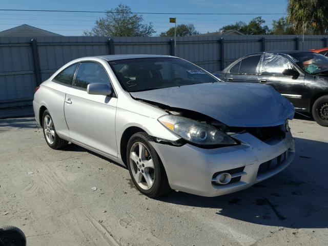 4T1CA30P37U118518 - 2007 TOYOTA CAMRY SOLA SILVER photo 1