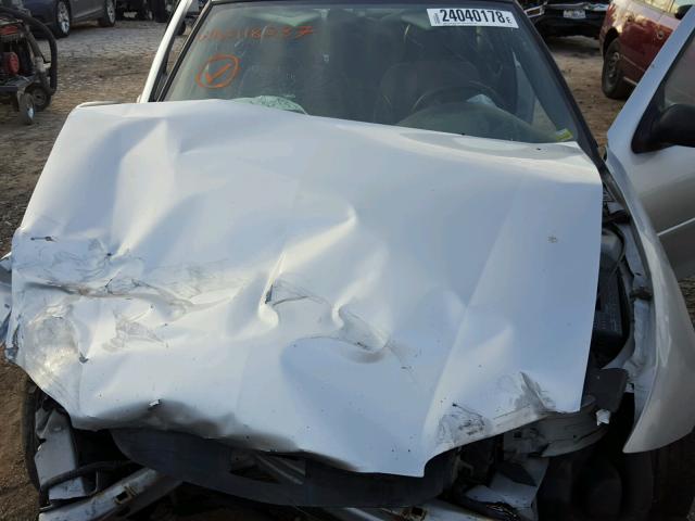 1G1JC12F847118287 - 2004 CHEVROLET CAVALIER SILVER photo 7