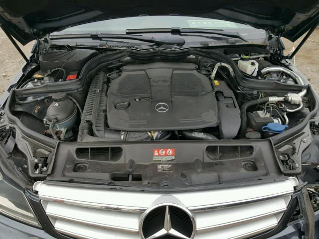 WDDGF8AB9DA833149 - 2013 MERCEDES-BENZ C 300 4MAT GRAY photo 7