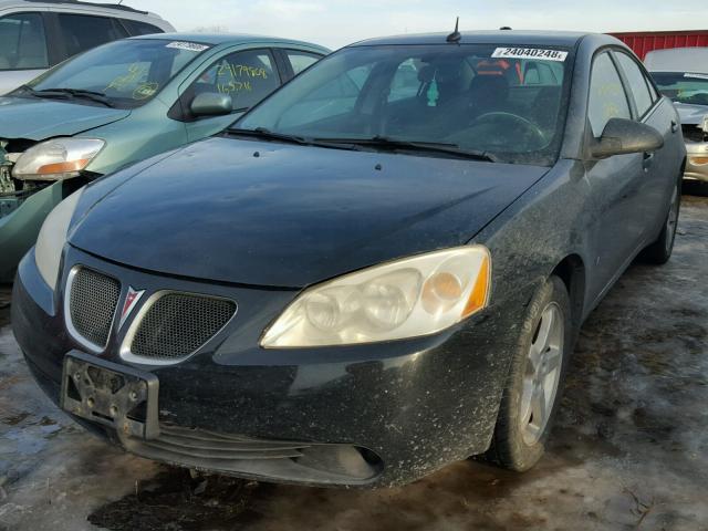 1G2ZG57N184161662 - 2008 PONTIAC G6 BASE BLACK photo 2