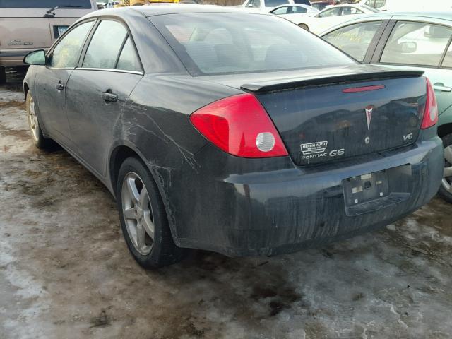 1G2ZG57N184161662 - 2008 PONTIAC G6 BASE BLACK photo 3