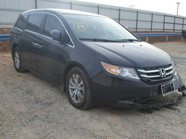 5FNRL5H43EB127398 - 2014 HONDA ODYSSEY EX BLACK photo 1