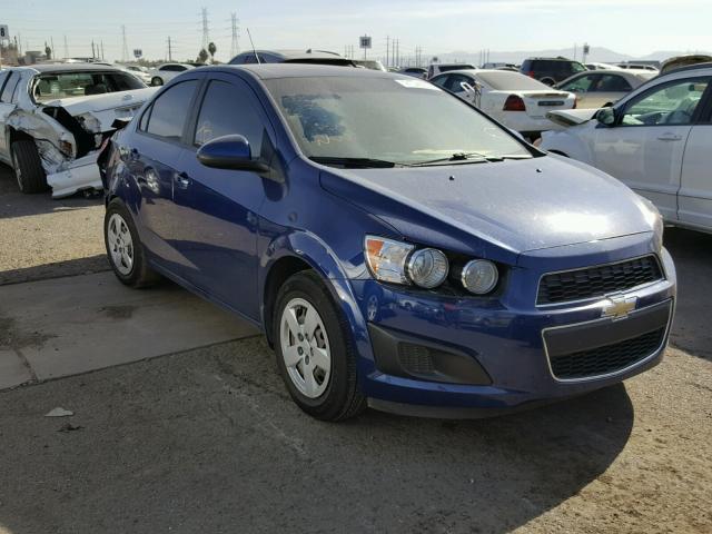 1G1JB5SH9D4136780 - 2013 CHEVROLET SONIC LS BLUE photo 1