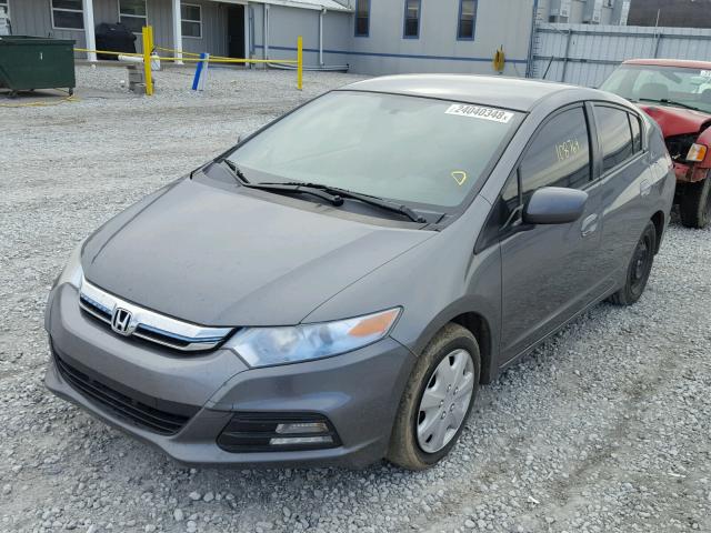 JHMZE2H38CS000015 - 2012 HONDA INSIGHT GRAY photo 2