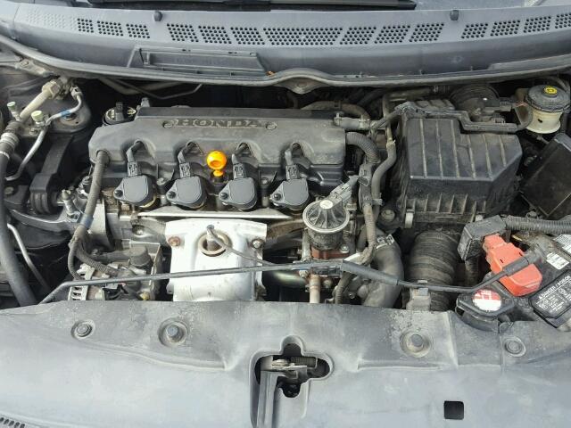 2HGFG12846H554159 - 2006 HONDA CIVIC EX შავი ფოტო 7