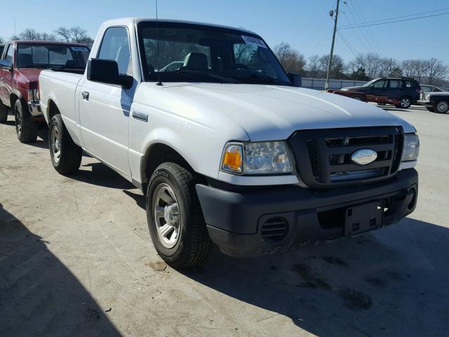 1FTYR10D28PB03988 - 2008 FORD RANGER WHITE photo 1