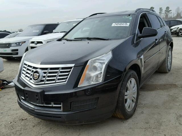 3GYFNAE38GS516754 - 2016 CADILLAC SRX BLACK photo 2