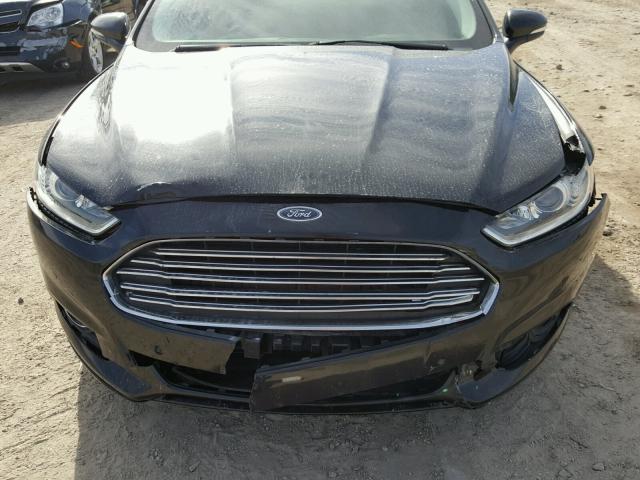 3FA6P0HD5ER189402 - 2014 FORD FUSION SE BLACK photo 9