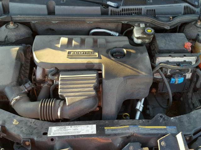 1G8AJ52F95Z108517 - 2005 SATURN ION LEVEL BLACK photo 7