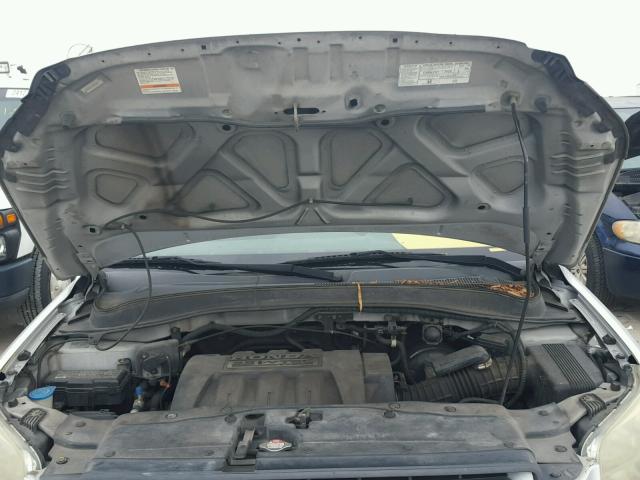 5FNYF28716B023490 - 2006 HONDA PILOT EX SILVER photo 7