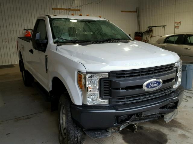 1FTRF3B62HEF25181 - 2017 FORD F350 SUPER WHITE photo 1