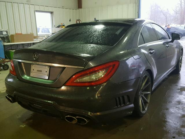 WDDLJ7DB2DA076470 - 2013 MERCEDES-BENZ CLS 550 GRAY photo 4